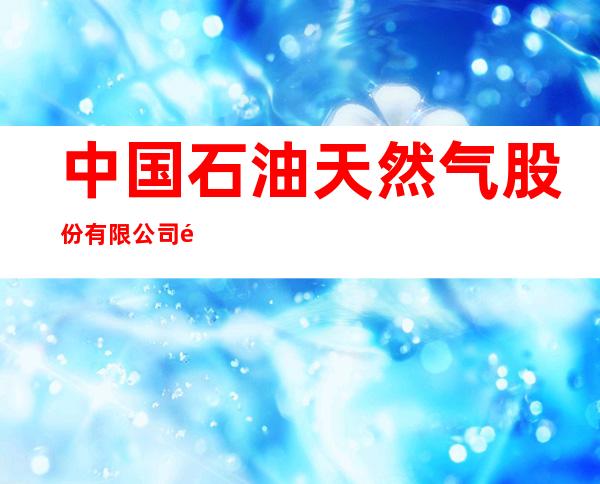 中国石油天然气股份有限公司黑龙江绥化庆安经营部第二加油站